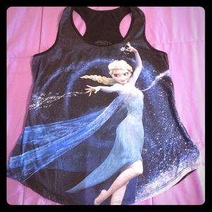 Disney Frozen Elsa racerback tank